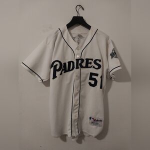 Russell Atheltic San Diego Padres Trevor Hoffman Home Jersey Size 48